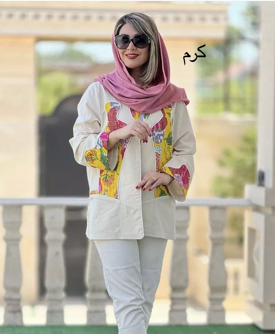 مانتو تکه دوزی سوین